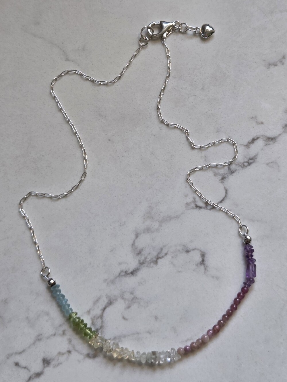 New Multi Gemstone Necklace.